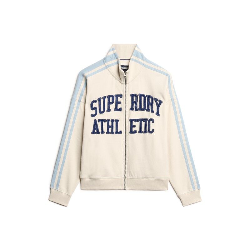 Superdry Athletic Applq Loose Zip Track - Sweatshirt femme | Hardloop