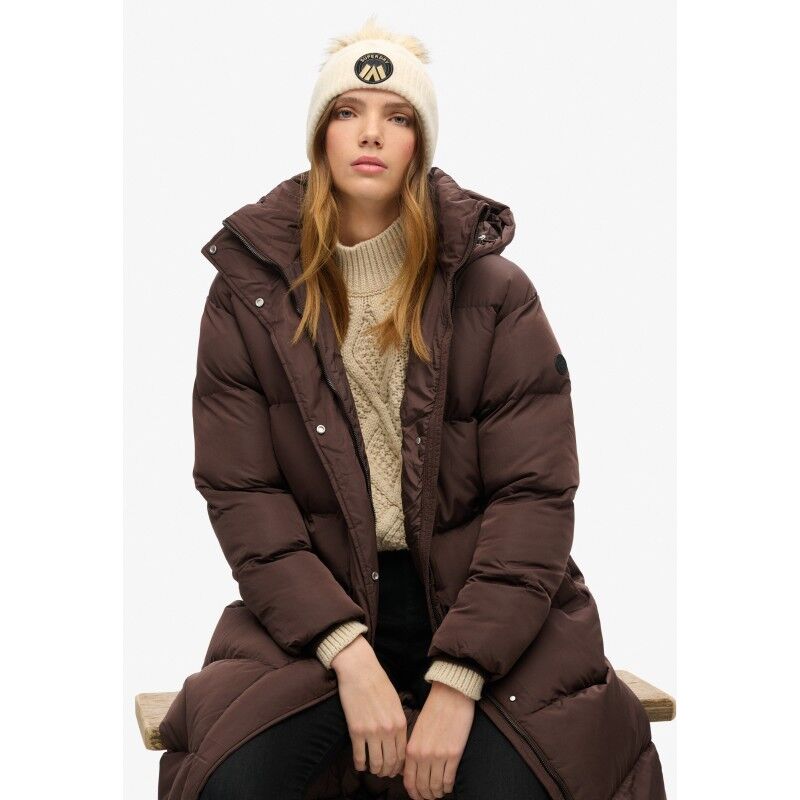 Superdry Cable Luxe Knit Beanie Hat - Beanie - Women's | Hardloop