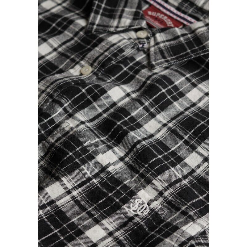 Superdry Check Flannel Boyfriend Shirt - Camicia - Donna | Hardloop