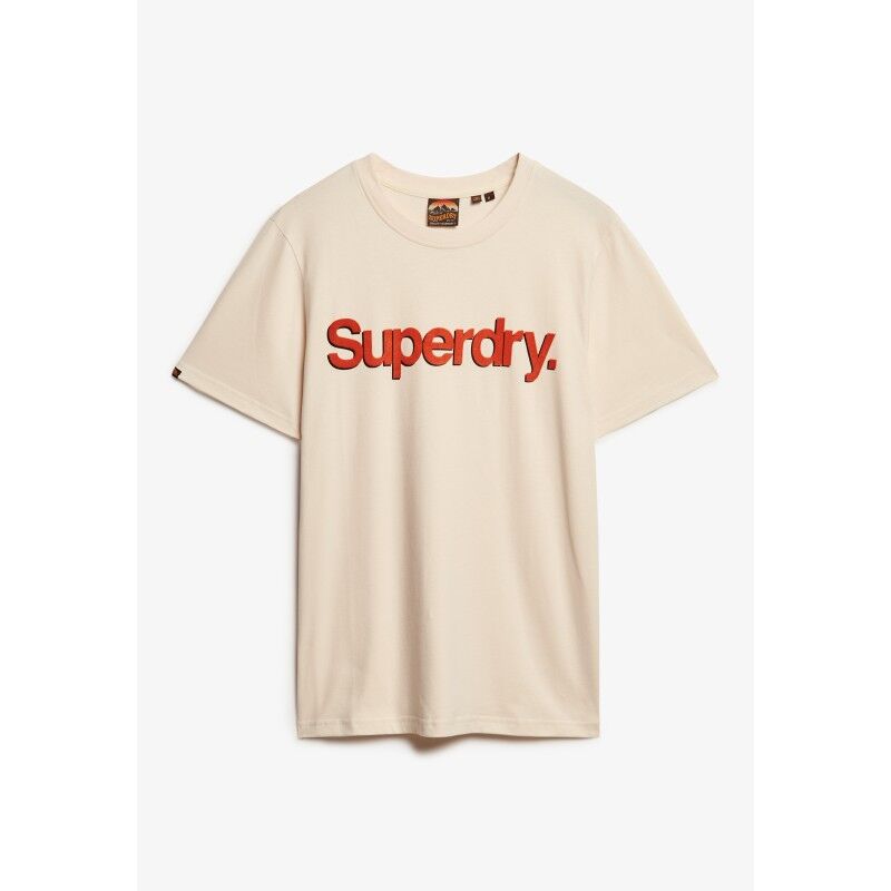Superdry Classic Core Logo Shadow Tee - T-paita - Miehet | Hardloop