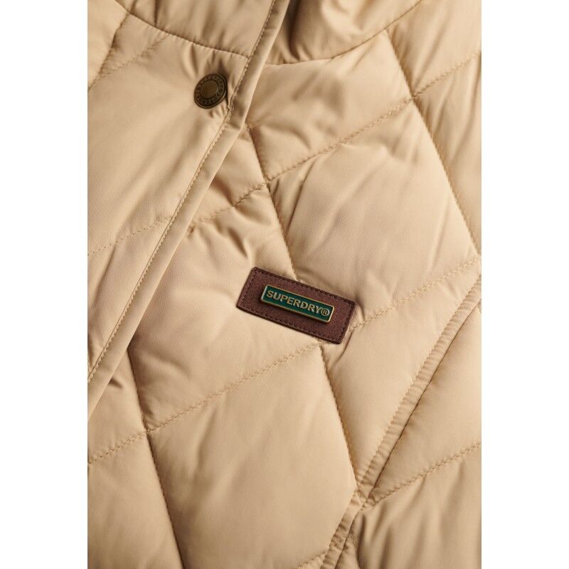 Superdry Cord Trimmed Liner Gilet - Chaleco - Mujer | Hardloop