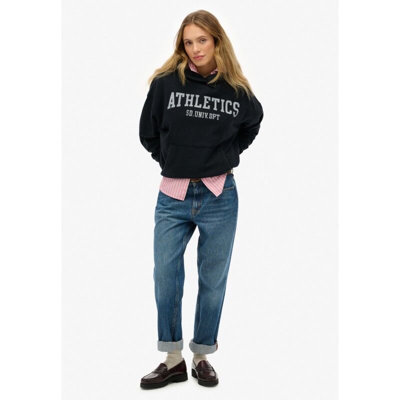 Superdry Ath Ess Relaxed Hood - Sweatshirt à capuche femme | Hardloop