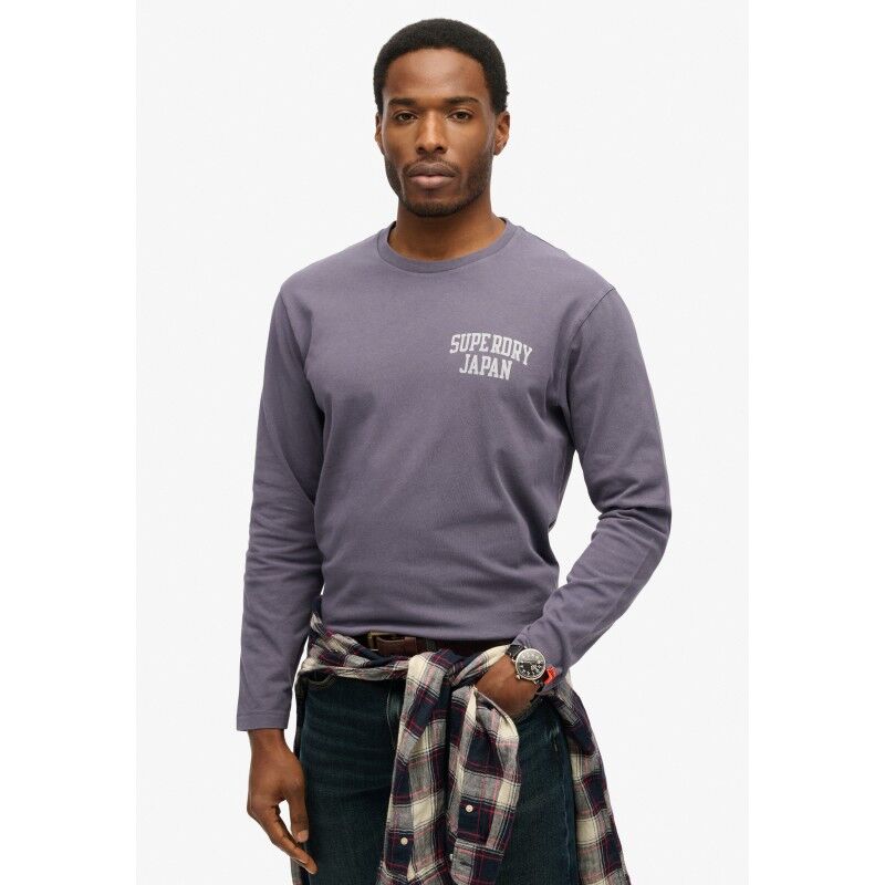 Athletic Ess Ls Tee - Camiseta - Hombre