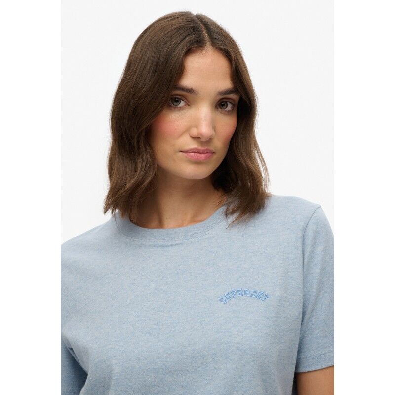 Superdry Essential Logo Emb Tee - T-shirt - Damer | Hardloop