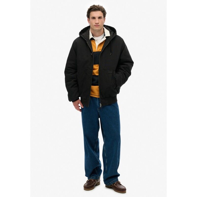 Superdry Canvas Surplus Hooded Jkt - Coat - Men's | Hardloop
