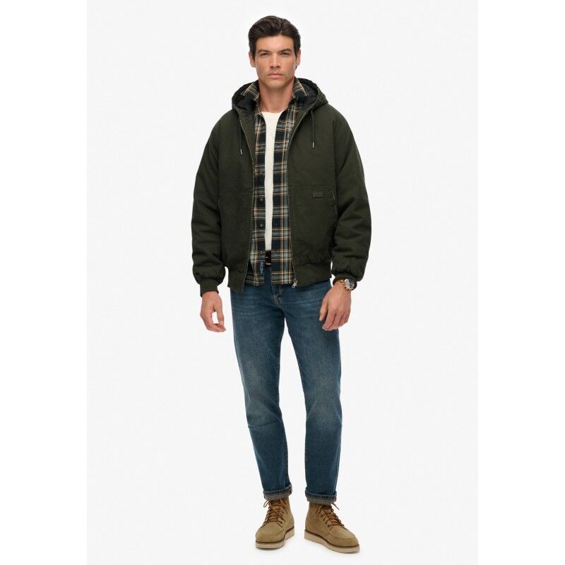 Superdry Canvas Surplus Hooded Jkt - Manteau homme | Hardloop