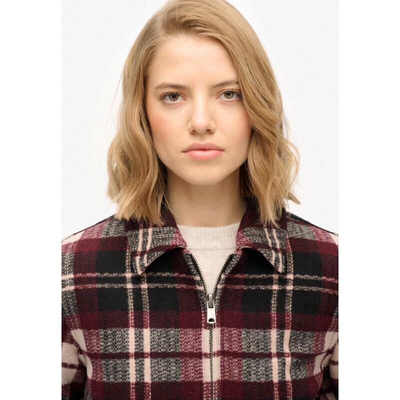 Superdry Checked Ranch Quilted Jacket - Jacket - Women's | Hardloop