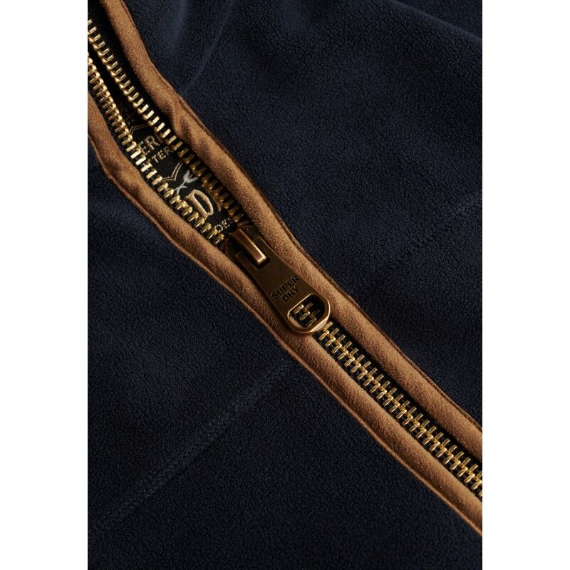 Superdry Estate Full Zip Fleece - Pánská fleesová mikina | Hardloop
