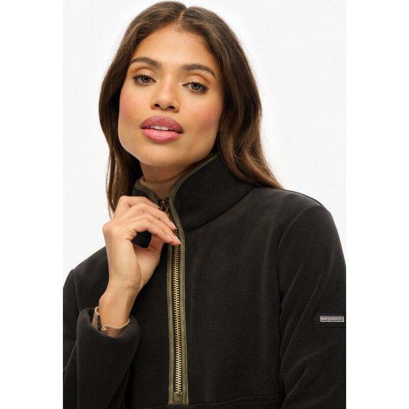 Superdry Estate Half Zip Fleece - Polaire femme | Hardloop