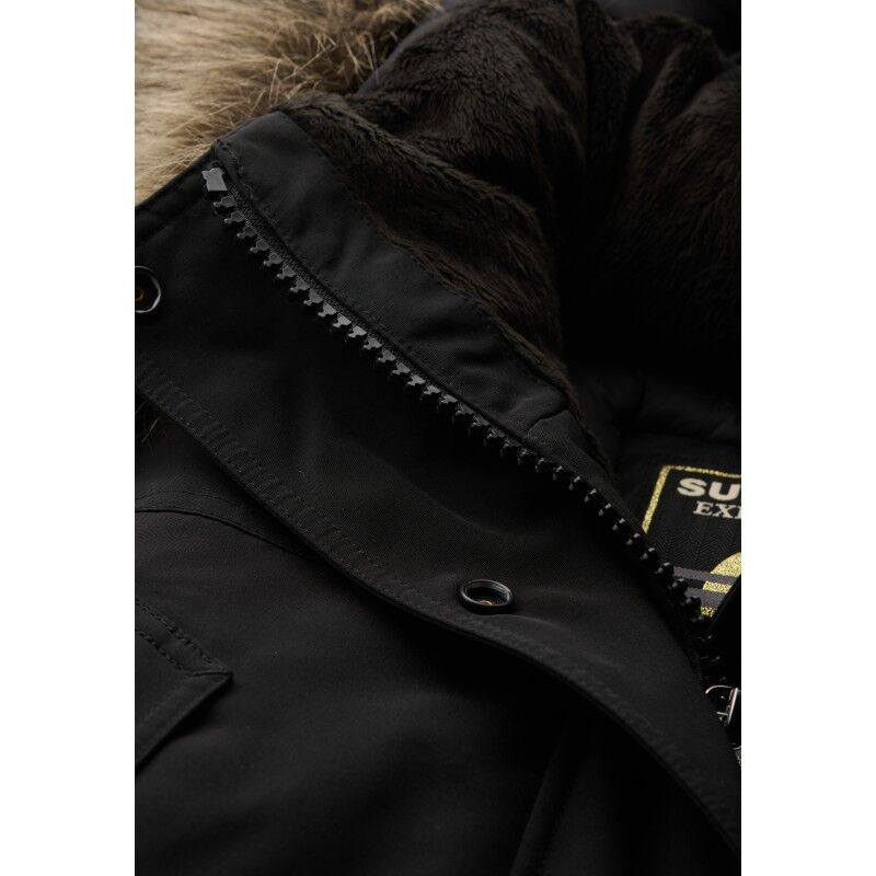 Superdry Everest Faux Fur Parka Coat - Kurtka zimowa damska | Hardloop