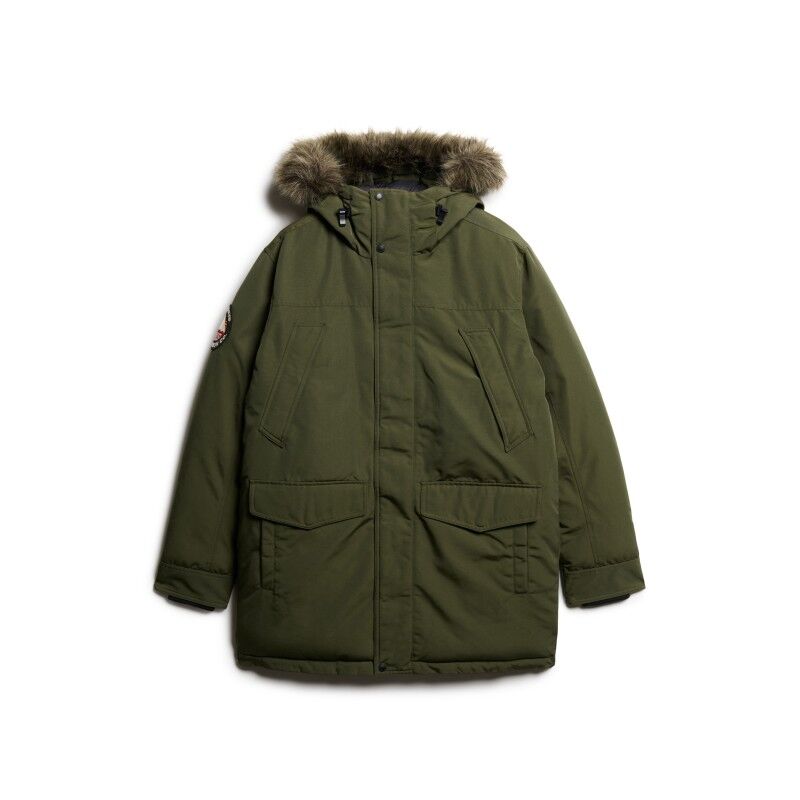 Superdry Everest Faux Fur Parka Jacket - Parkatakki - Miehet | Hardloop