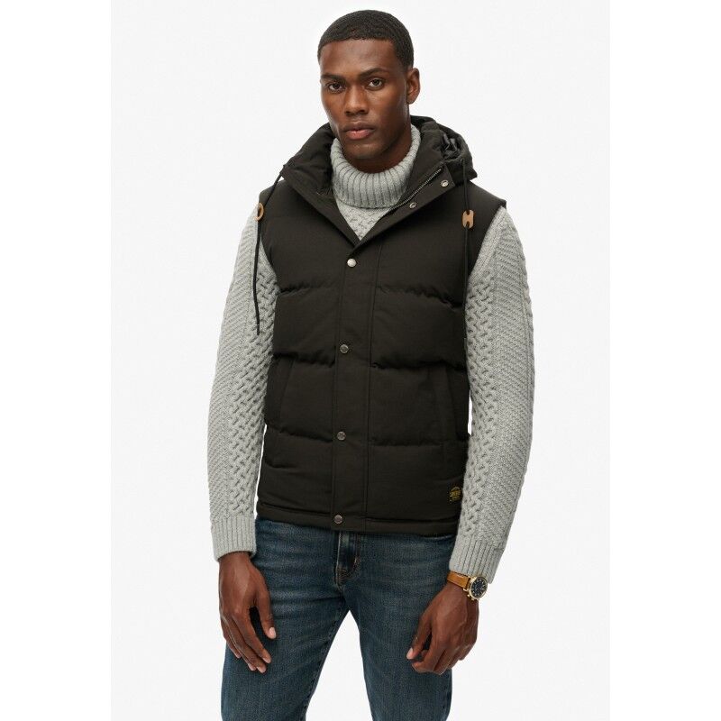 Everest Hooded Puffer Gilet - Synthetic jacket - Men's