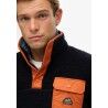 Superdry Fuji Popper Neck Fleece - Fleece jacket - Men's | Hardloop