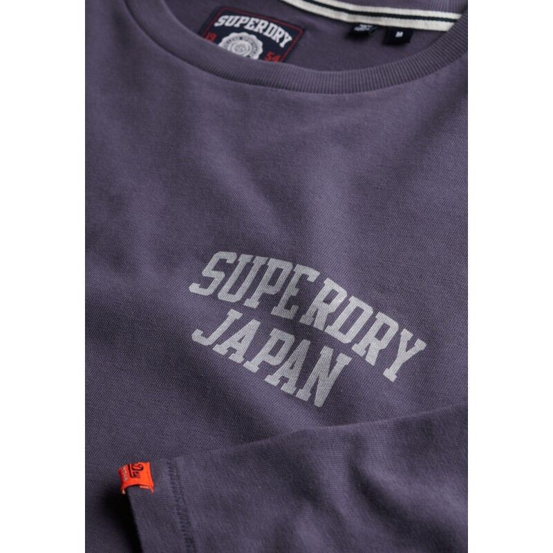 Superdry Athletic Ess Ls Tee - T-shirt homme | Hardloop