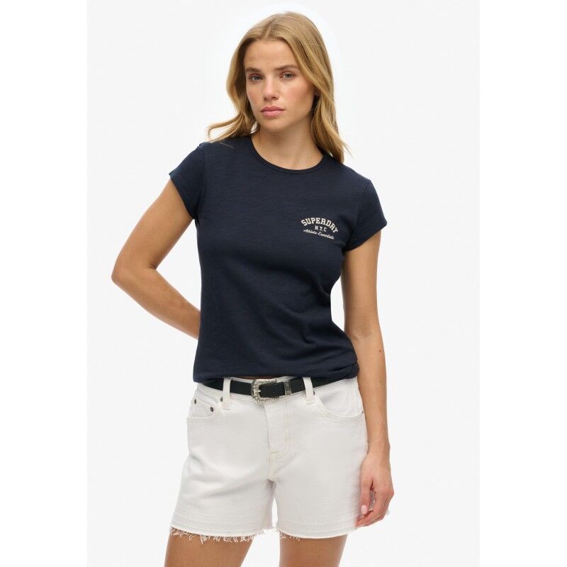 Athletic Essential Slub Tee - T-shirt - Donna