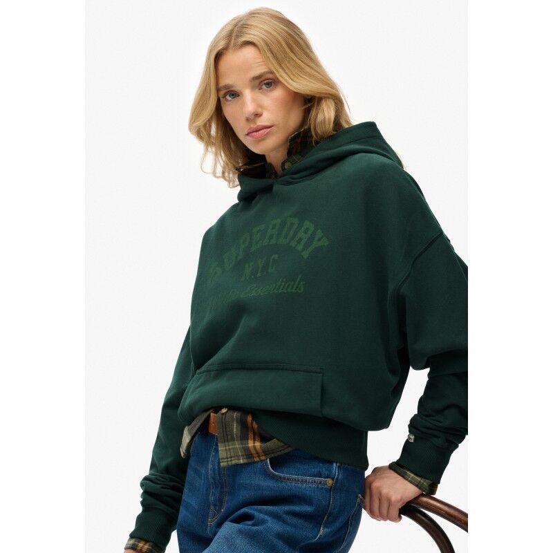 Superdry Athletic Essentials Relax Hood - Bluza z kapturem damska | Hardloop