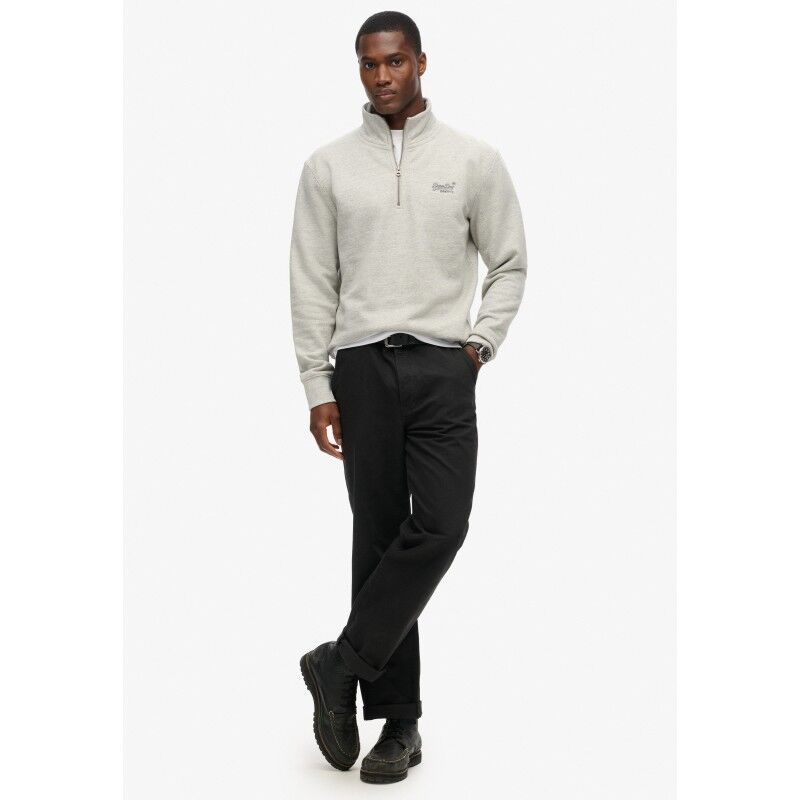 Superdry Essential Logo Half Zip - Sweatere - Herrer | Hardloop