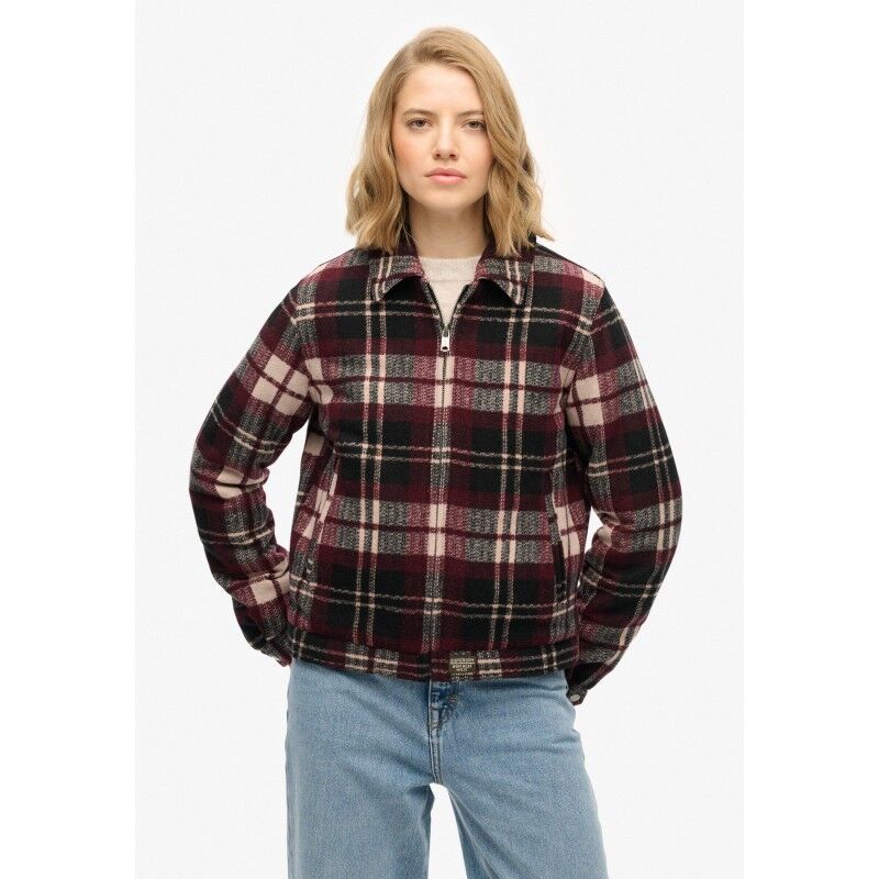 Checked Ranch Quilted Jacket - Jacket - Women's