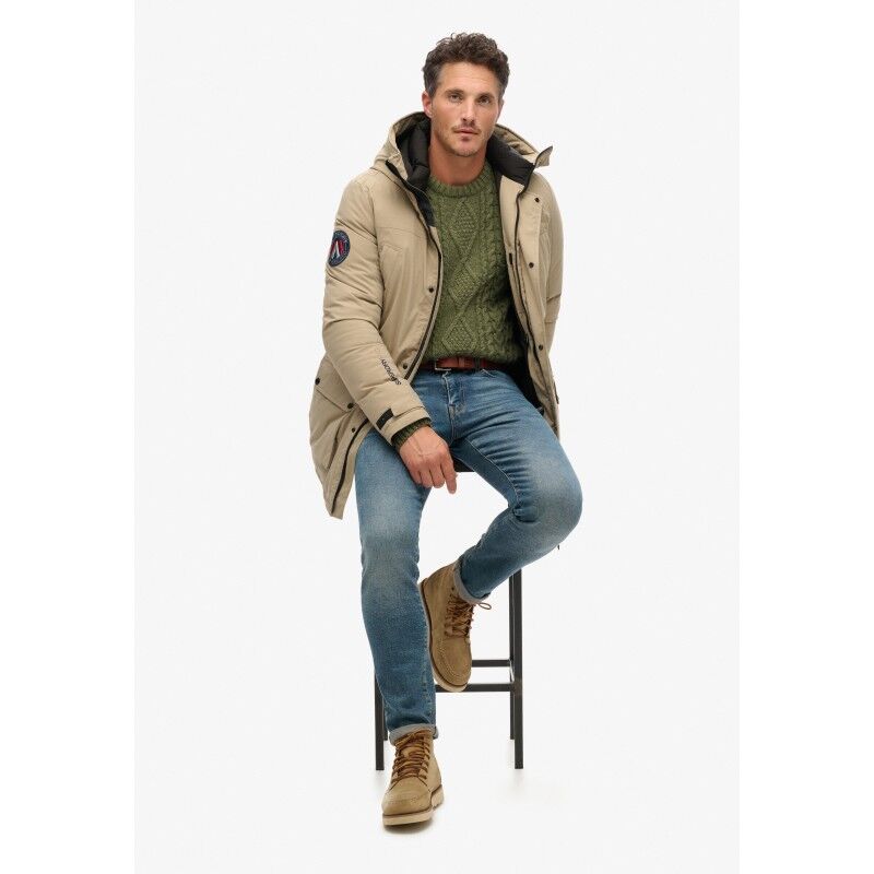 Superdry City Padded Parka Jacket - Parka - Men's | Hardloop