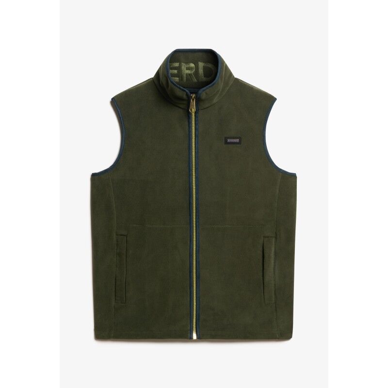 Superdry Estate Fleece Gilet - Fleece vest - Men's | Hardloop