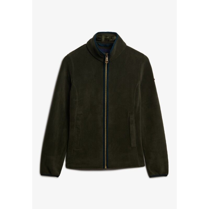 Superdry Estate Full Zip Fleece - Fleecevest - Dames | Hardloop