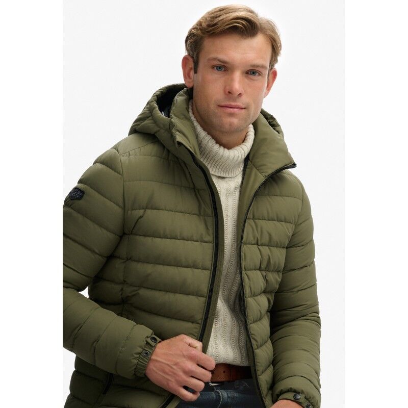 Superdry Hooded Fuji Padded Jacket - Kunstfaserjacke - Herren | Hardloop