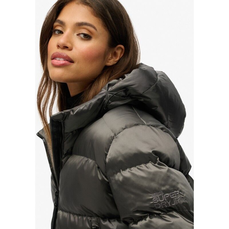 Superdry Hooded Luxe Sports Puffer - Synthetic jacket - Women's | Hardloop