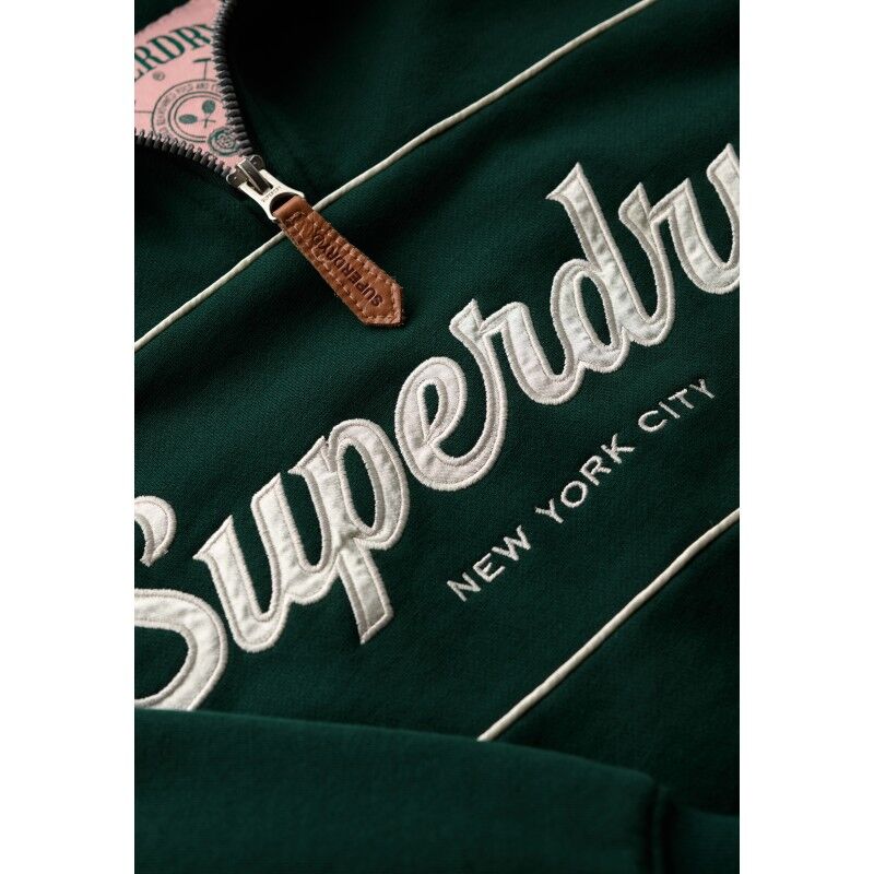 Superdry Country Club Loose 1/4 Zip - Jumper - Women's | Hardloop