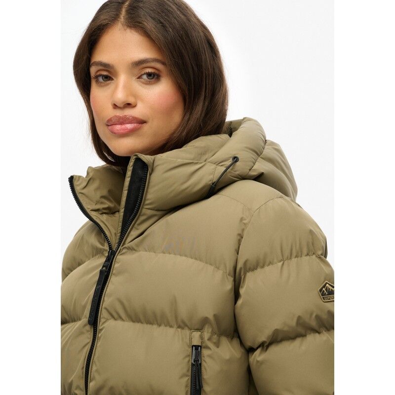 Superdry Hooded Sports Puffer Jacket - Synthetic jacket - Women's | Hardloop