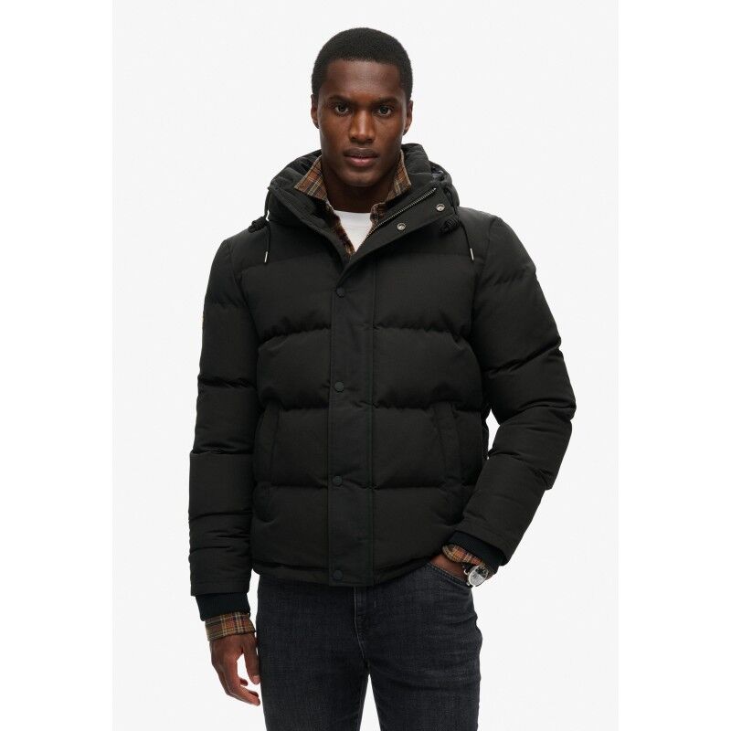 Superdry Everest Short Hooded Puffer - Doudoune homme | Hardloop