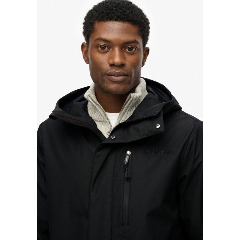 Superdry Hooded Tech Fishtail Parka - Parka homme | Hardloop