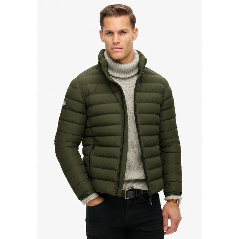 Fuji Print Padded Jacket - Syntetjacka - Herr