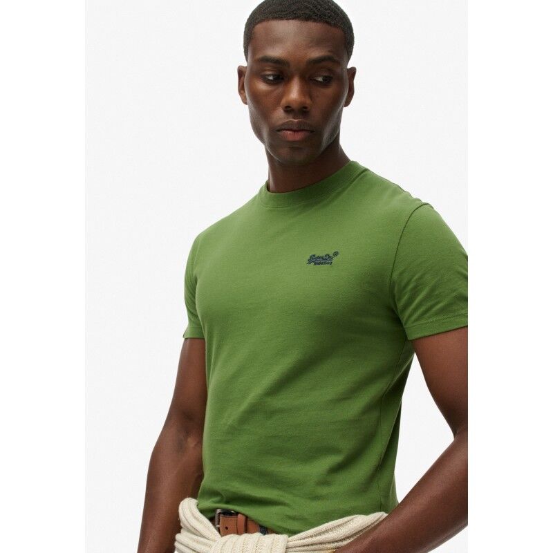 Superdry Organic Cotton Essential Logo Tee - T-shirt - Heren | Hardloop