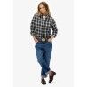 Superdry Check Flannel Boyfriend Shirt - Chemise femme | Hardloop