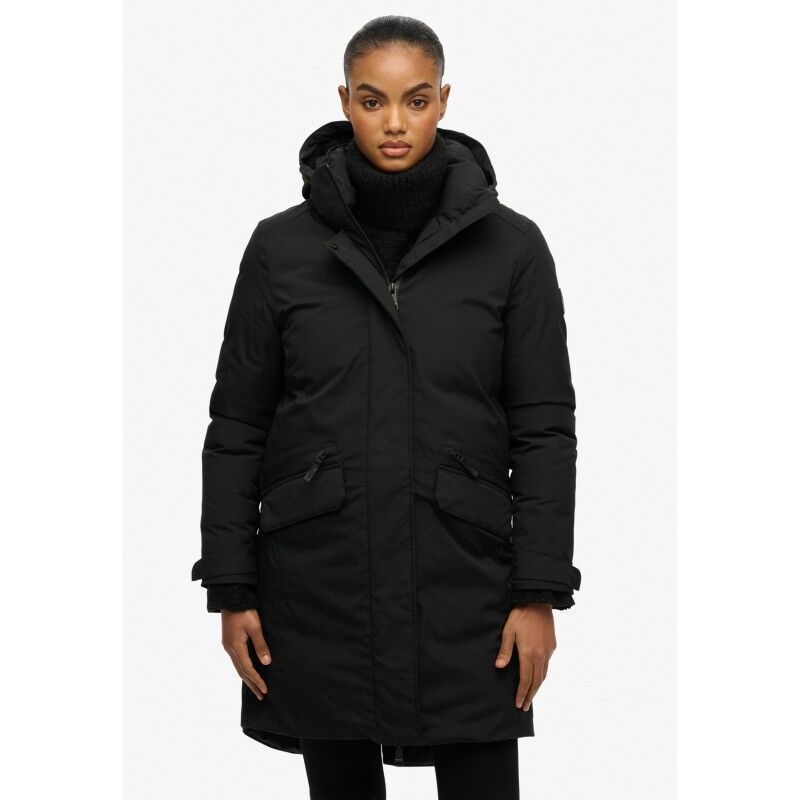 City Fishtail Padded Parka - Kurtka zimowa damska