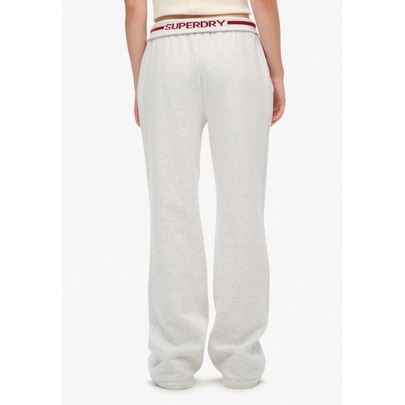 Superdry Athletic Essentials Logo Low Rise Flare Jogger - Broek - Dames | Hardloop