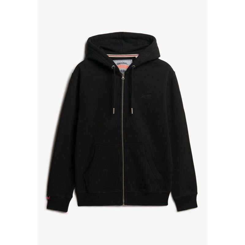 Superdry Essential Logo Half Brushed Zip Hoodie - Hoodie - Herren | Hardloop