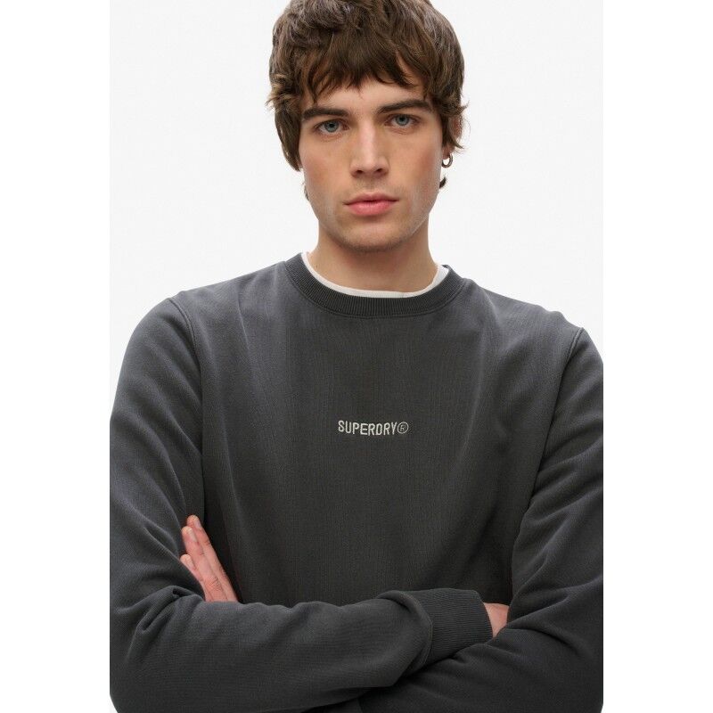 Superdry Micro Logo Crew - Sweatshirt homme | Hardloop