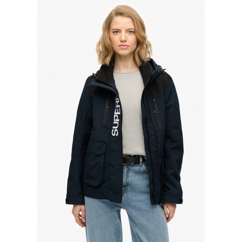 Superdry Colour Block Ult Windbreaker - Veste coupe-vent femme | Hardloop