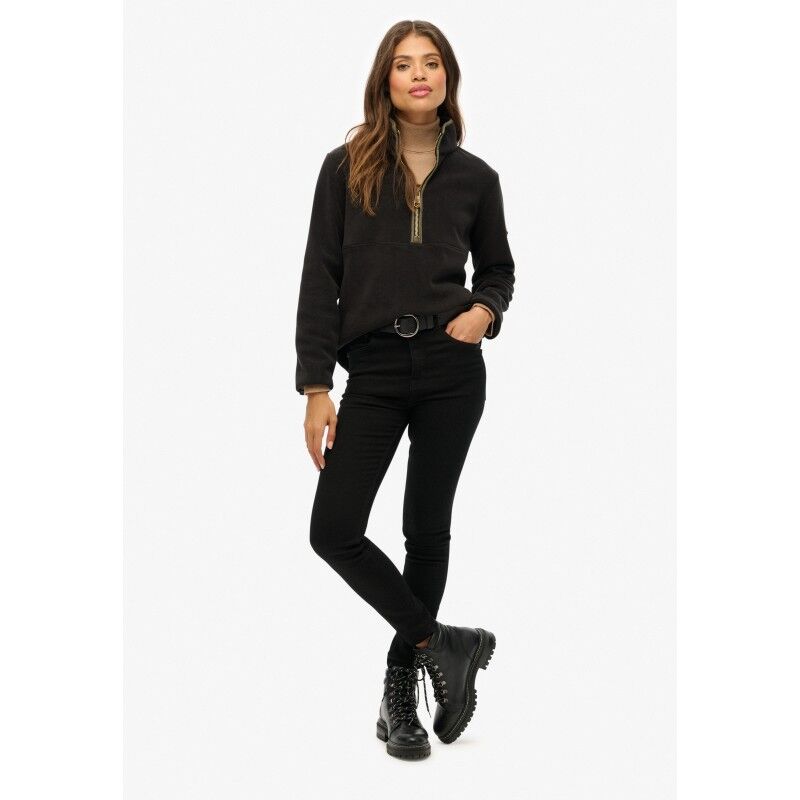 Superdry Estate Half Zip Fleece - Polaire femme | Hardloop
