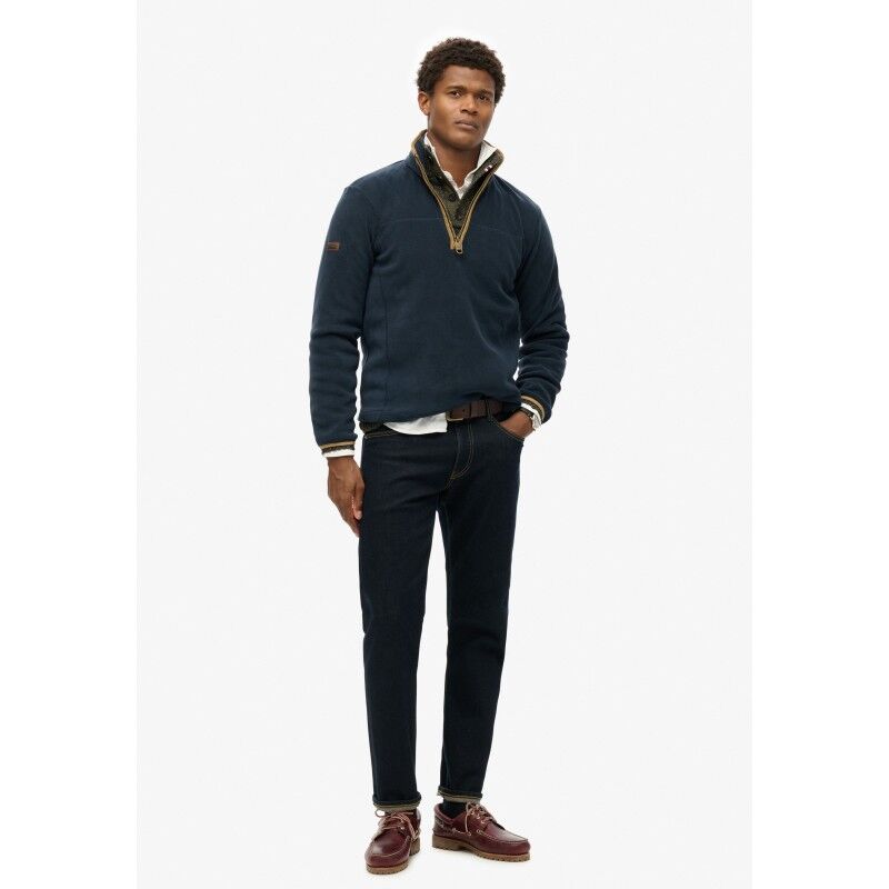 Superdry Estate Half Zip Fleece - Fleecejacke - Herren | Hardloop