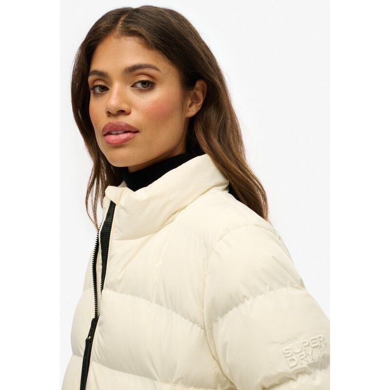 Superdry Non Hooded Sports Puffer Jkt - Donsjack - Dames | Hardloop