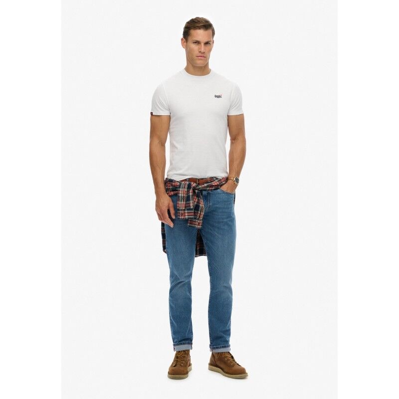Superdry Essential Contrast Emb Tee - Camiseta - Hombre | Hardloop