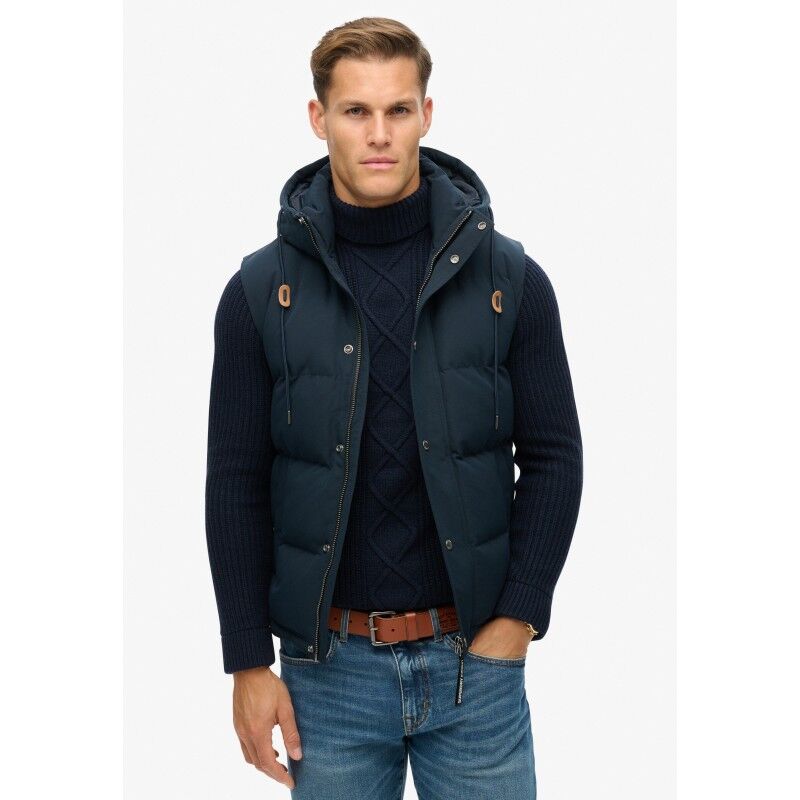 Everest Hooded Puffer Gilet - Giacca sintetica - Uomo