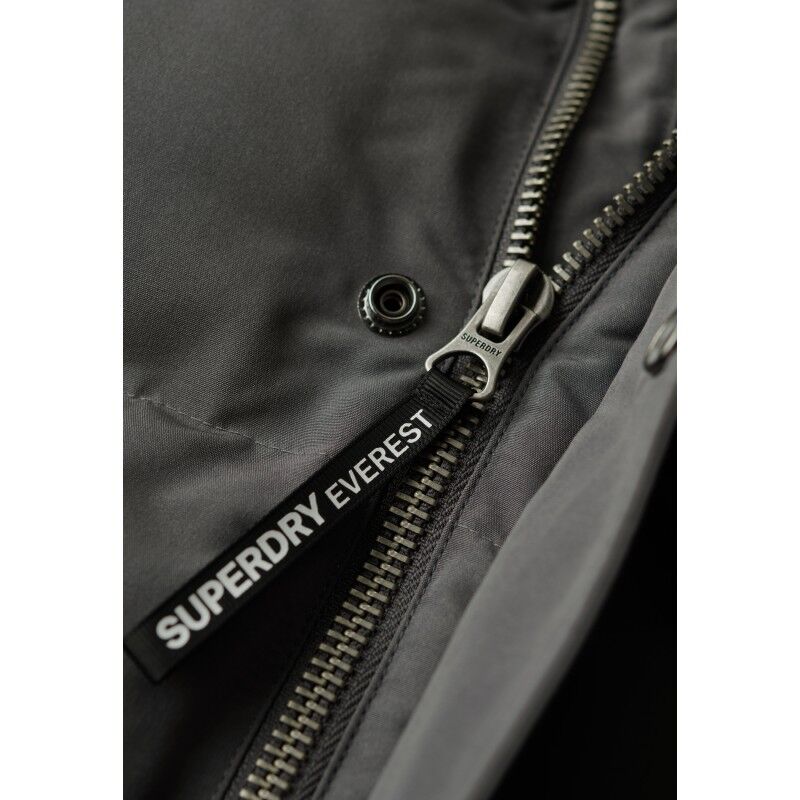 Superdry Everest Short Hooded Puffer - Donsjack - Heren | Hardloop