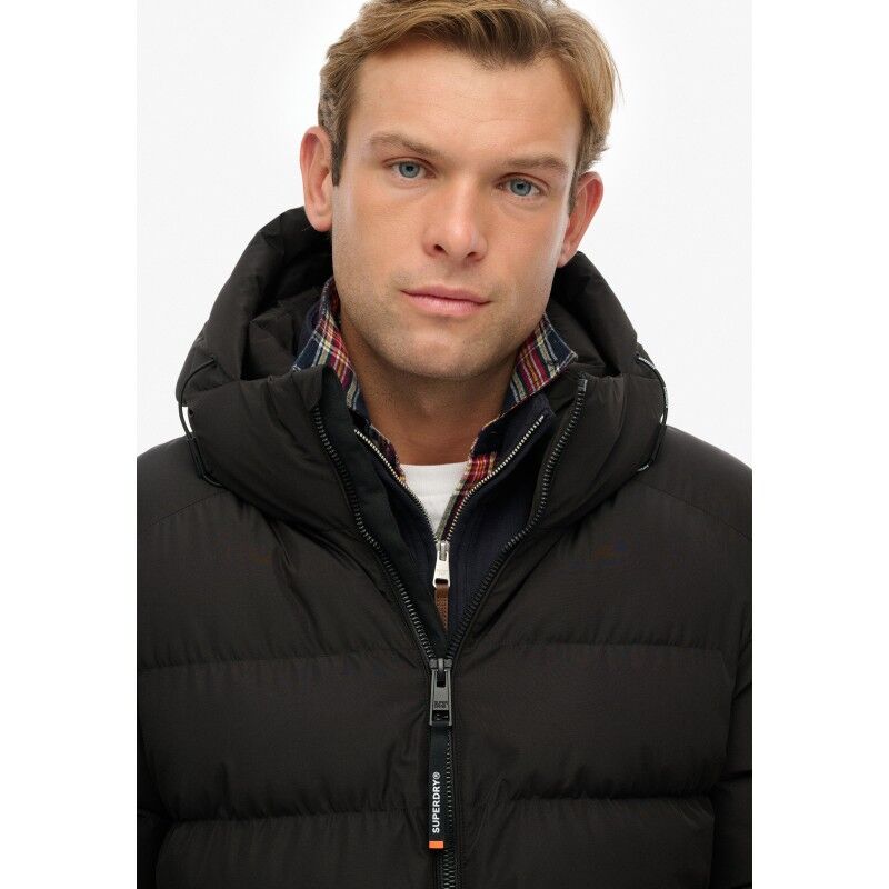 Superdry Hooded Sports Puffer Jacket - Kurtka męski | Hardloop