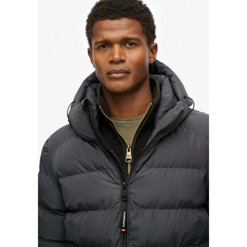 Superdry Hooded Sports Puffer Jacket - Kunstfaserjacke - Herren | Hardloop