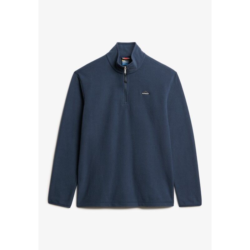 Superdry Polar Fleece Half Zip - Pánská fleesová mikina | Hardloop