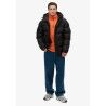 Superdry Black Puffer Jacket - Synthetic jacket - Men's | Hardloop