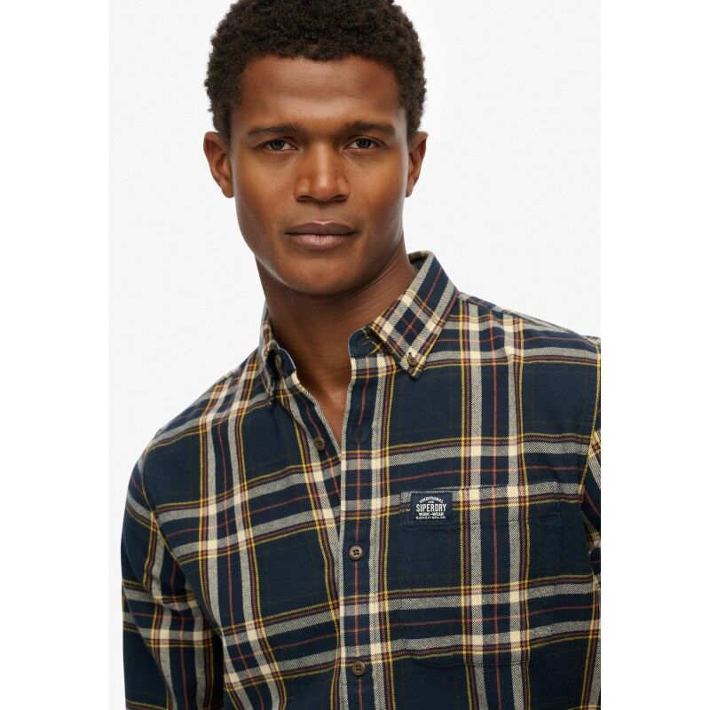 Superdry L/S Cotton Lumberjack Shirt - Camicia - Uomo | Hardloop